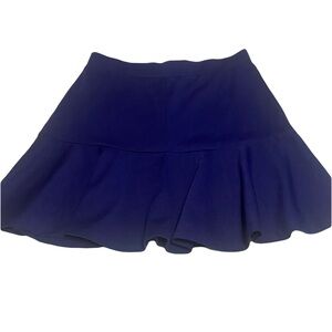 Sequin Hearts Deep Blue Purple Circle Skirt